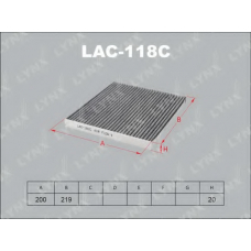 LAC-118C LYNX Cалонный фильтр