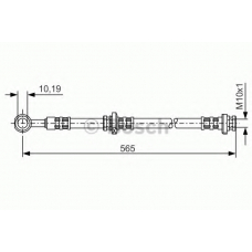 1 987 476 133 BOSCH Тормозной шланг