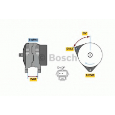 0 986 049 750 BOSCH Генератор