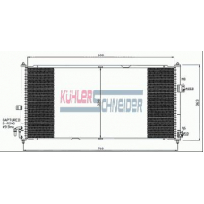 1620171 KUHLER SCHNEIDER Конденсатор, кондиционер