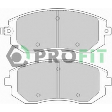 5000-1639 PROFIT Комплект тормозных колодок, дисковый тормоз
