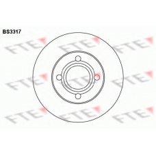 BS3317 FTE Тормозной диск
