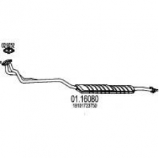 01.16080 MTS Предглушитель выхлопных газов