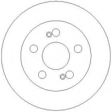 AC2167D AC Delco Тормозной диск