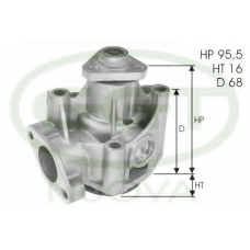PA00806 GGT Водяной насос