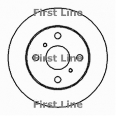 FBD010 FIRST LINE Тормозной диск