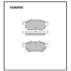 ADB0900 Allied Nippon Тормозные колодки