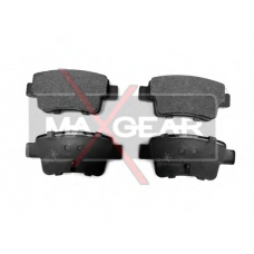 19-0463 MAXGEAR Комплект тормозных колодок, дисковый тормоз