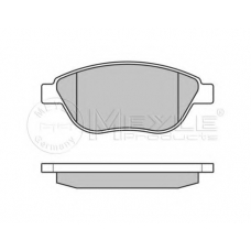 025 239 8119/PD MEYLE Комплект тормозных колодок, дисковый тормоз