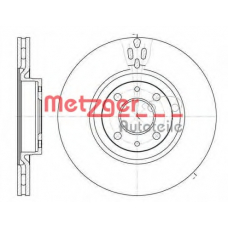 6316.11 METZGER Тормозной диск