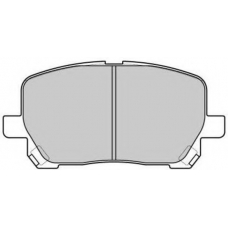 FBP-1668 FREMAX Комплект тормозных колодок, дисковый тормоз