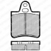 LP115 DELPHI Комплект тормозных колодок, дисковый тормоз