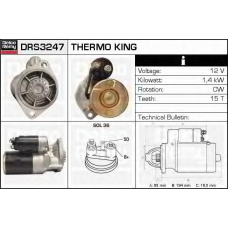 DRS3247 DELCO REMY Стартер