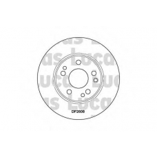 DF2608 TRW Тормозной диск