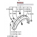 7420A095HC MITSUBISHI Расширитель крыла передний левый