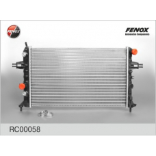 RC00058 FENOX Радиатор, охлаждение двигателя