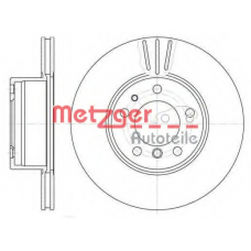 6348.10 METZGER Тормозной диск