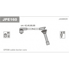 JPE160 JANMOR Комплект проводов зажигания