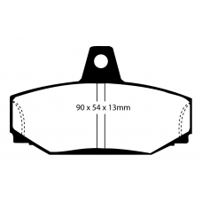 DP2793 EBC Brakes Колодки тормозные