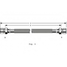 PHA129 TRW Тормозной шланг