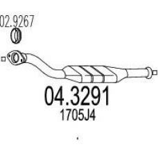 04.3291 MTS Катализатор