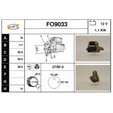 FO9033 SNRA Стартер