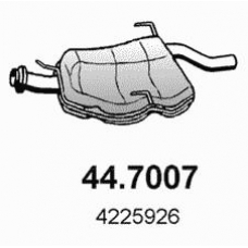 44.7007 ASSO Глушитель выхлопных газов конечный