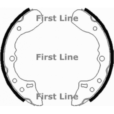 FBS186 FIRST LINE Комплект тормозных колодок