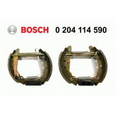 0 204 114 590 BOSCH Комплект тормозных колодок