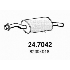 24.7042 ASSO Глушитель выхлопных газов конечный