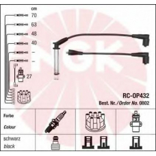 0802 NGK Комплект проводов зажигания