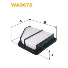 WA9676 WIX Воздушный фильтр