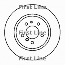 FBD468 FIRST LINE Тормозной диск