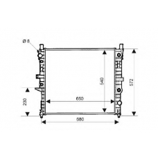 QER1952 QUINTON HAZELL Радиатор, охлаждение двигателя