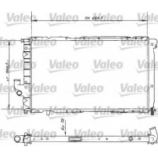 810989 VALEO Радиатор, охлаждение двигателя