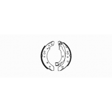 S711 SIMER Комплект тормозных колодок