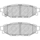 FDB1947<br />FERODO<br />Комплект тормозных колодок, дисковый тормоз