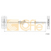 17.0581 COFLE Трос, стояночная тормозная система