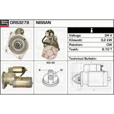 DRS3278 DELCO REMY Стартер