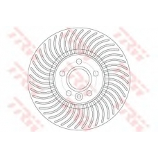 DF6185S TRW Тормозной диск