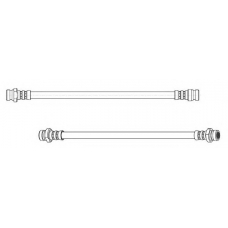 512829 KAWE Тормозной шланг