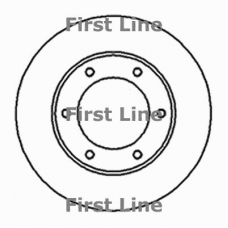 FBD577 FIRST LINE Тормозной диск