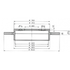 BDC3836 QUINTON HAZELL Тормозной диск