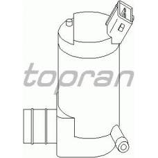 720 281 TOPRAN Водяной насос, система очистки окон