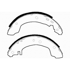 N1496 NECTO Комплект тормозных колодок
