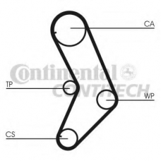CT999K1 CONTITECH Комплект ремня грм