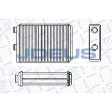 RA2110710 JDEUS Теплообменник, отопление салона