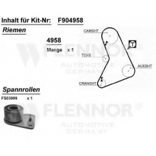 F914599V FLENNOR Комплект ремня грм