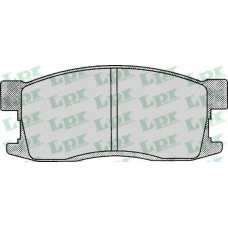 05P081 LPR Комплект тормозных колодок, дисковый тормоз