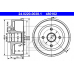 24.0220-0038.1 ATE Тормозной барабан